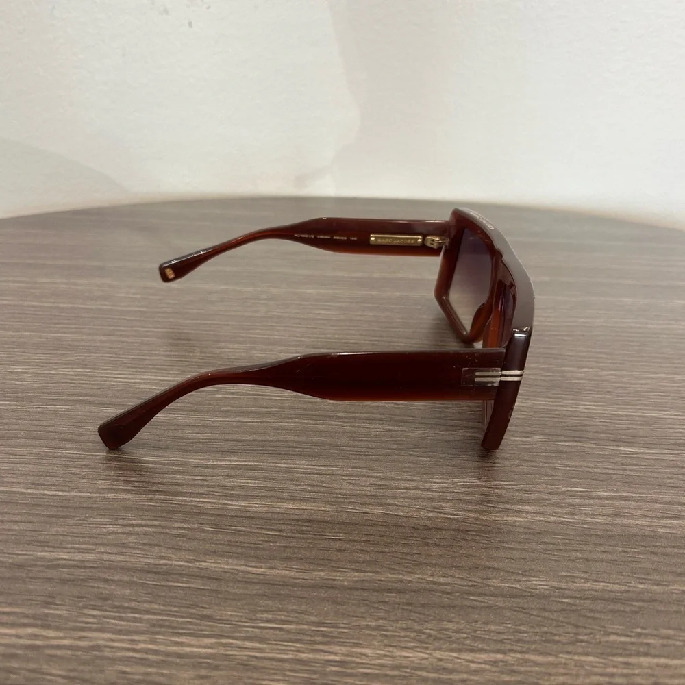 Marc Jacobs Gradient Brown Square Women’s Sunglasses